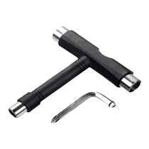 dbh professional double-warp skateboard universal wrench T-type multi-functional long board and large fish board assembly and debugging tool sleeve