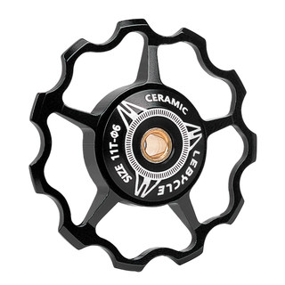 山地公路自行车后拨导轮陶瓷培林轴11T13齿变速器小齿轮配件通用