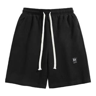 Huili waffle shorts men's 2025 summer new versatile loose men's sports and casual five-point beach pants