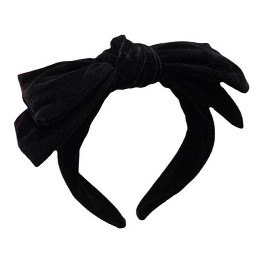 刘涛同款发箍女高级感发捆2025年新款黑色蝴蝶结发带日常外戴头箍