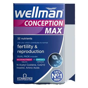 Vitabell men's pregnancy preparation max nutrition tablets