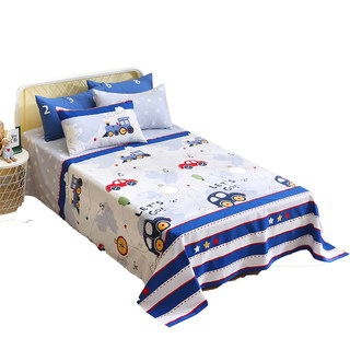 Single piece of pure cotton children's and infant bed sheets__can be customized