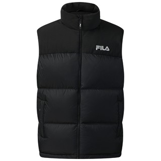 FILA RGB羽绒斐乐官方保暖羽绒马甲男冬季新款时尚多彩羽绒服外套