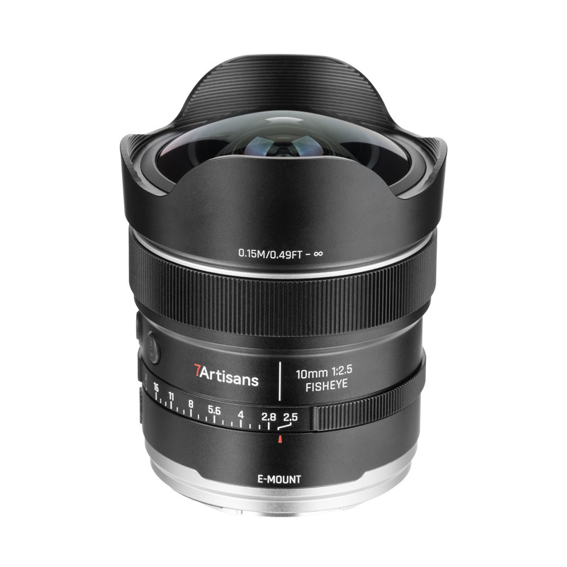 Seven Craftsmen AF10mmF2.5 autofocus fisheye lens suitable for mirrorless full-frame cameras FE/Z/L mount