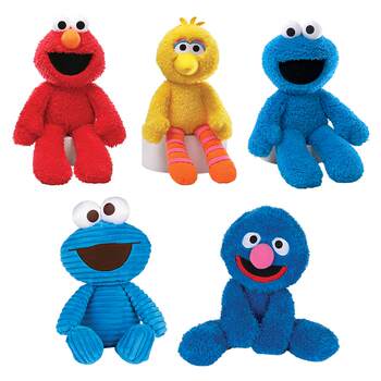 Gund sesame street friends series plush toys
