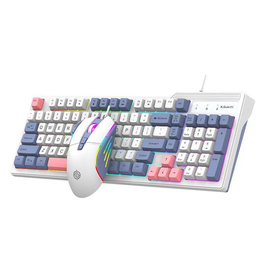 Viper KM800 Pro mechanical gaming keyboard and mouse set laptop office wired keyboard and mouse