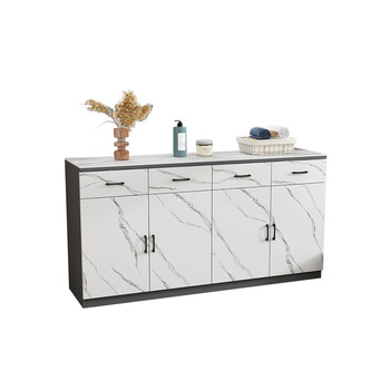 Rock slab balcony storage cabinet household storage cabinet large capacity debris floor cabinet shoe cabinet sun protection bay window cabinet customization