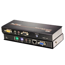 ATEN Acer CE350 KVM signal VGA extender vga splitter one-to-two switcher PS 2 supports RS232 audio