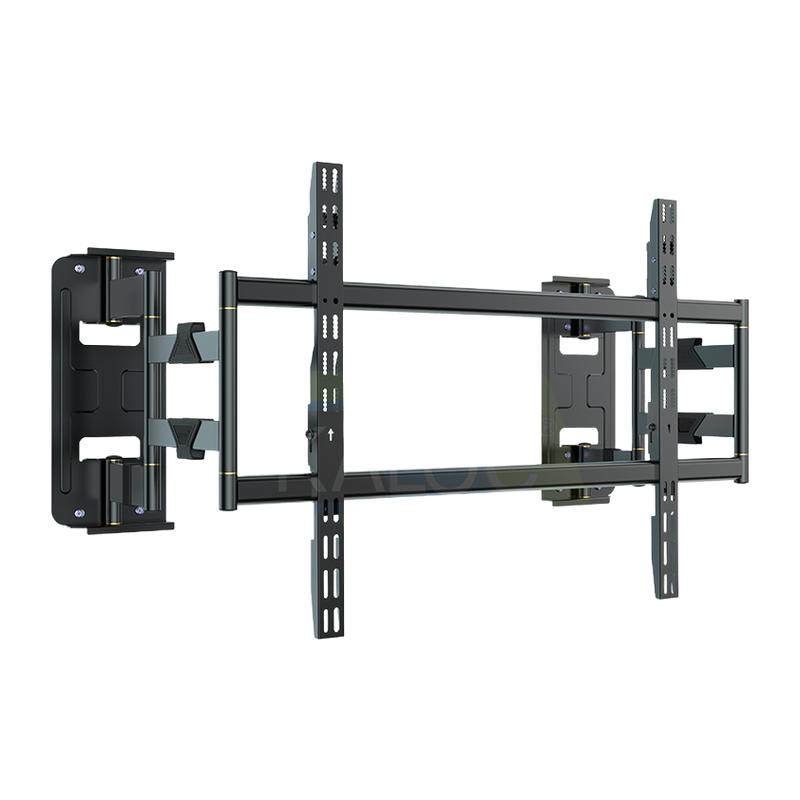Kaloqi TV rack with built-in telescopic TV bracket