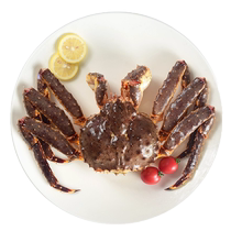 Super Monarch Crab Fresh Frozen Crab Ice Fresh Seafood Aquatic Alaska Emperor Crab 5-10 catty 1 dress