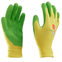Childrens planting gloves protective anti-thorn flower planting labor protection gloves outdoor gardening kindergarten baby rubber gloves