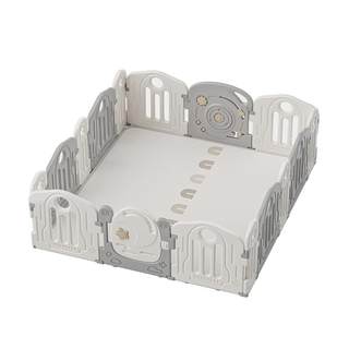 Beiyi baby playpen climbing mat protective all-in-one