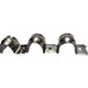 Pipe card, card fixing 3-point line pipe stainless steel P card