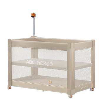 Ruiya smart crib opens and closes with one click and requires no installation