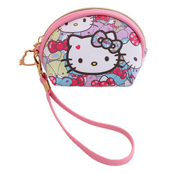 Cartoon hand-held zipper coin purse for women, mini Japanese style, ງ່າຍດາຍແລະຫນ້າຮັກ, ຖົງເງິນເດັກນ້ອຍ, ກະເປົາເງິນຂະຫນາດນ້ອຍ, ຖົງຂະຫນາດນ້ອຍ