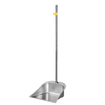 Grinding Mountain Artisan Thicken Stainless Steel Dustpan Single submister Cleaning sanitary products Dustpan Garbage Shovel Sweeping Ash