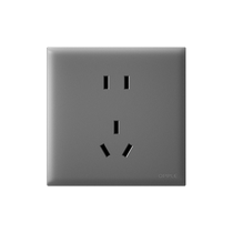 1030 Oop OPLE FROSTED SWITCH SOCKET 16A SOCKET FIVE HOLES 10A PANEL CONCEALED Porous Home W18