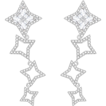Fanci Fan Qi Silver Jewelry (Light Series) Earrings 925 Silver Niche Light Luxury Design Earrings