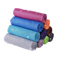 Cold-feeling sports towel quick-drying and sweat-absorbent gym summer running special sweat-wiping ice silk cooling hand towel for men