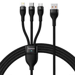 Better Data cable three-in-one charging cable one drag three 100W super fast filling is suitable for Apple Huawei Type-C Android phone three-headed iPad tablet car 6A multi-function fast charging