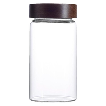 Suning glass sealed jar coffee storage jar mini portable food grade tea storage storage jar 2008