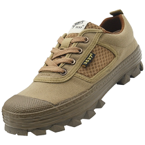 3537 mesh liberation shoes mens breathable labor protection shoes construction site wear-resistant labor rubber shoes anti-slip work shoes summer