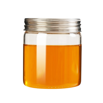 Honey dispensing bottle with high borosilicate glass seal and high temperature resistance