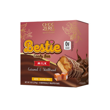 Choczero caramel cookie chocolate bar 224g