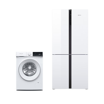 Siemens cross door washing and drying integrated ice washing set