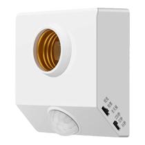 Human body induction wiring lamp holder 220v universal voltage corridor aisle corridor e27 universal screw infrared delay