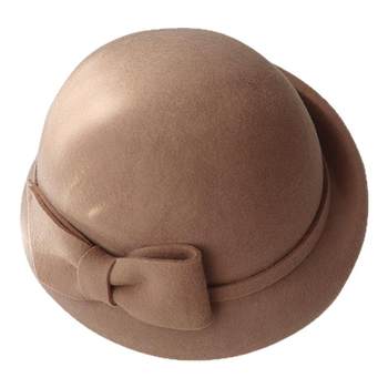 Gudou space small hat travel elegant female bow