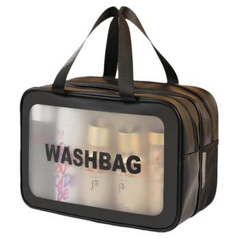 Dry and wet separation large-capacity cosmetic bag for women portable travel storage bag 2023 new swimming bathing and toiletry bag for men