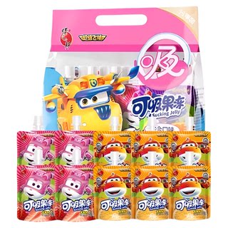 蜡笔小新可吸果冻鲜Q吸吸果冻休闲儿童零食