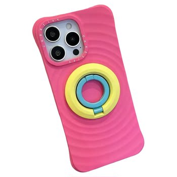 Beikeer dopamine contrast color strong magnetic mobile phone back sticker ring buckle iphone17pro max mobile phone holder