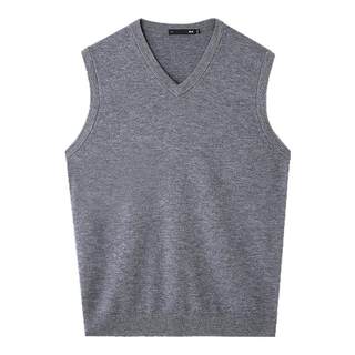 Heilan house pure wool micro-elastic warm knitted vest