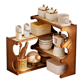 Trojan kitchen storage rack countertop storage rack