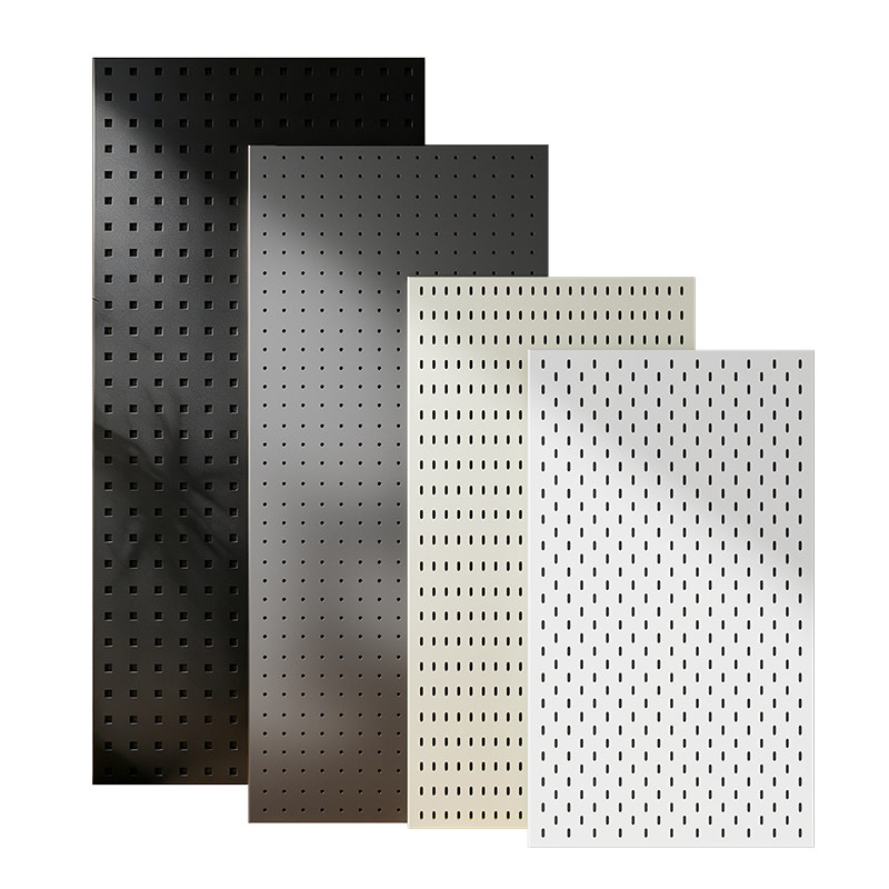 Thickened metal perforated board can be customized and magnetically hung on the wall
