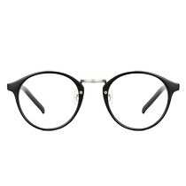 (self-employed) Cyxus anti-blue light glasses male tide female fashion 100 lap net red round frame flat light vegan frame photo