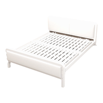 Senzong iron bed 1 8m double bed thickened single bed 1 5m rental house 1 35m apartment 1m iron frame bed