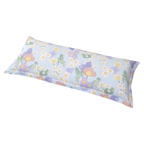 MUJI pure cotton double pillowcase 1 5m adult pure cotton extended pillowcase 1 2m 1 8 long pillowcase