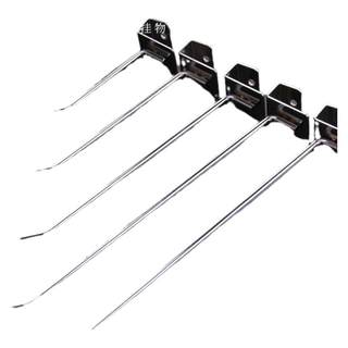 超市货架横梁挂钩横杆挂勾便利店展示架配件衣架方管卡扣双线挂钩