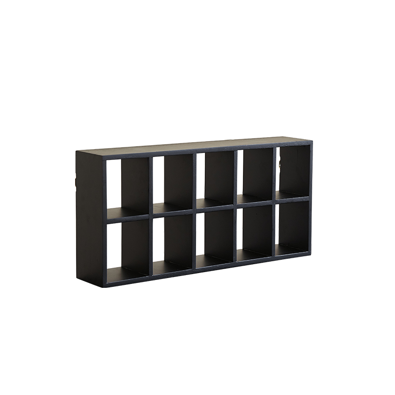 Solid wood multi-layer cup holder storage rack