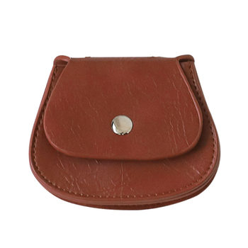 ງາມ retro textured crossbody ອອກແບບ lipstick coin key mini bag women versatile headphone bag saddle bag