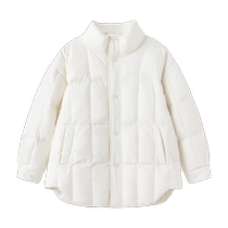 (Same style in the mall) Balabala childrens clothing boys mid-length down jacket autumn and winter new style big children and girls