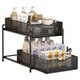 Pull-out storage racks, layered racks in the cabinets, bathroom sink cabinets, toilets, various artifacts, storage baskets