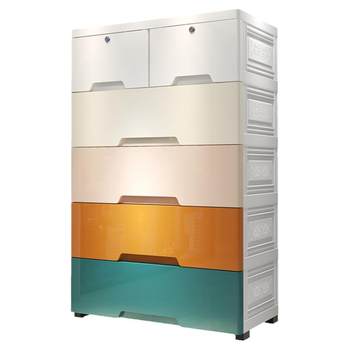 Extra large household multi-layer storage cabinet