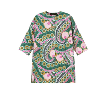 (Self-operated) Max Mara Weekend Womens Mid-Length Loose Fit Round Neck Coat CALMI