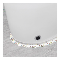 Toilet edge waterproof stickers bathroom beauty seam stickers sealing strips toilet seat bottom gap mold-proof stickers