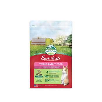 Oxbow baby rabbit food meets the needs of growth
