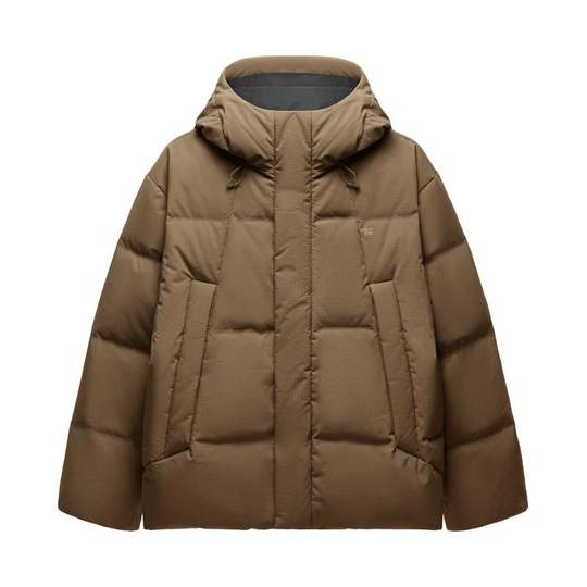 Banana Hydrogen 502Cloud Men's Hooded Bread Down Jacket Duck Down Windproof Warm Fashion Casual Jacket